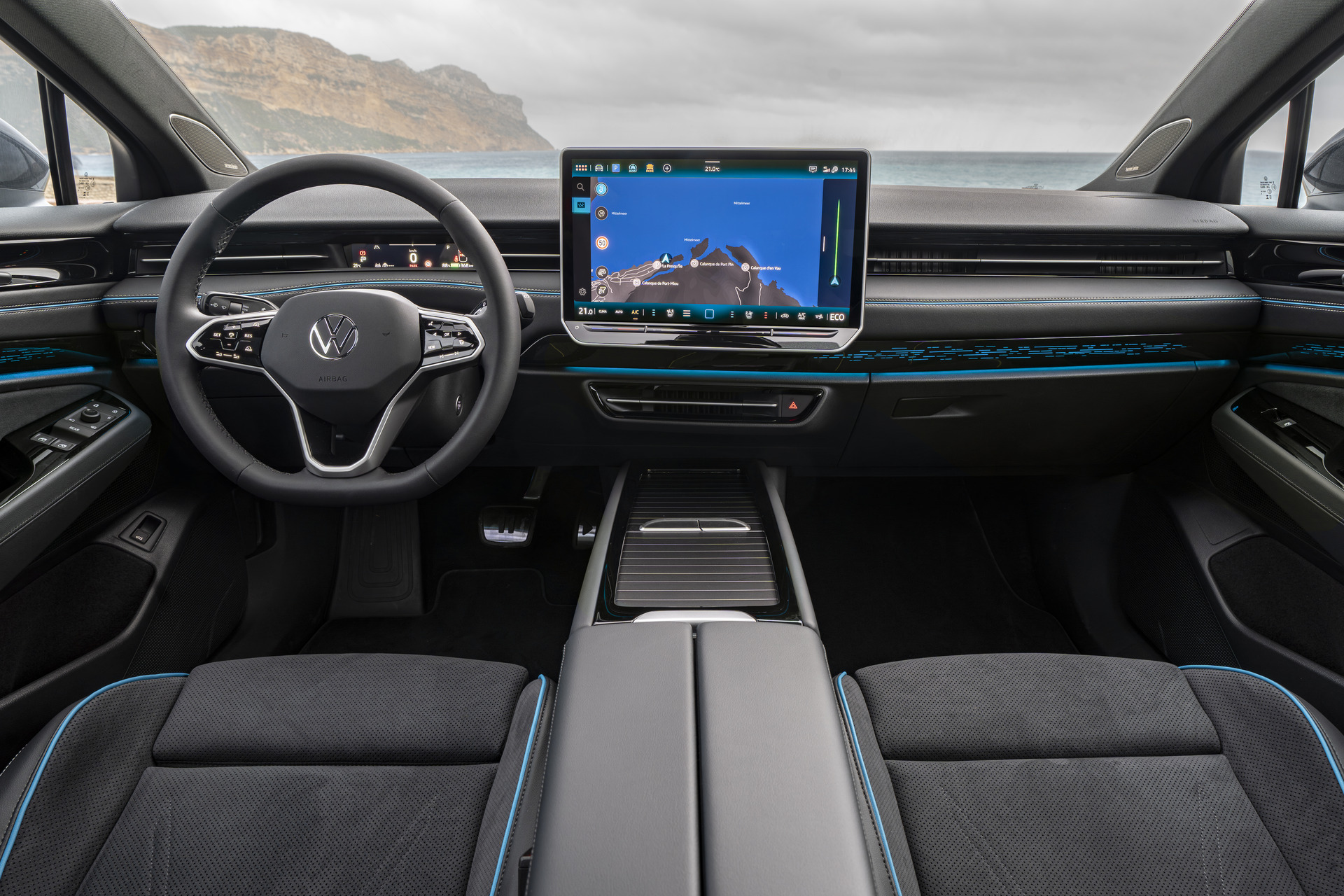 VW ID.7: Cockpit mit neuem, besseren Infotainment und Touch-Lüftung »  Motoreport
